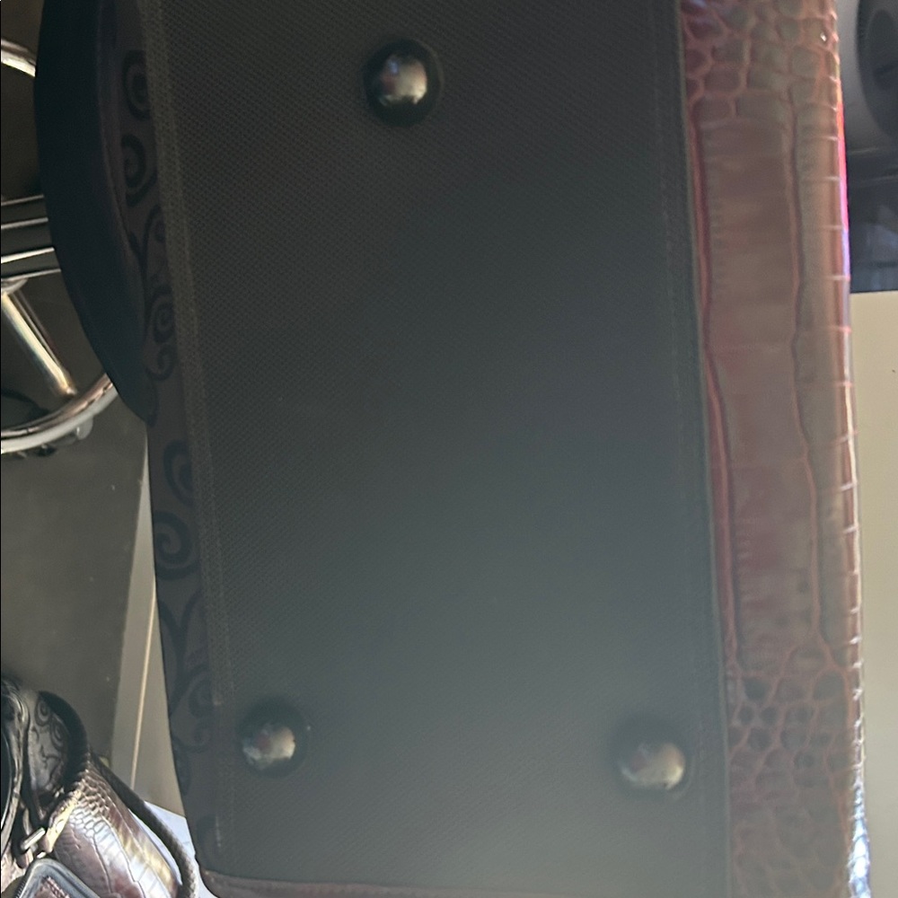 Brighton Travel Collection - Messenger Laptop Travel Bag Vintage - Picture 7 of 8